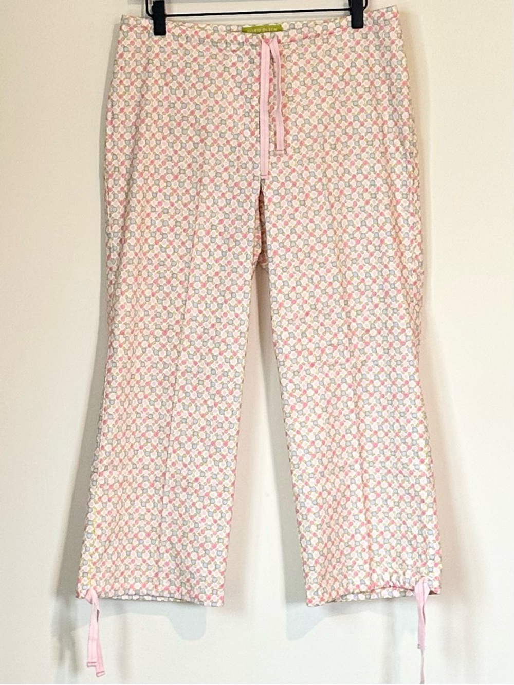 NWT Sigrid Olsen Pastel Printed Pants - Size: 6